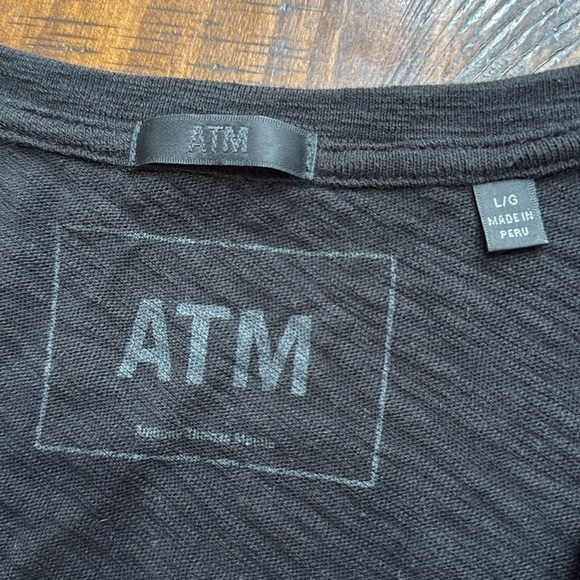ATM Sub Jersey Classic V Neck Tee - Picture 5 of 6